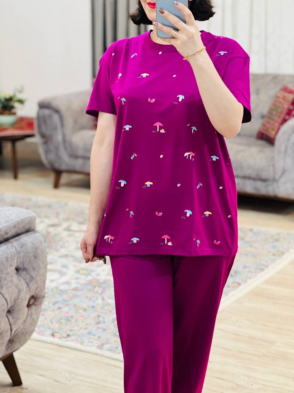 عکس محصول تیشرت و شلوار قارچ - شماره 3