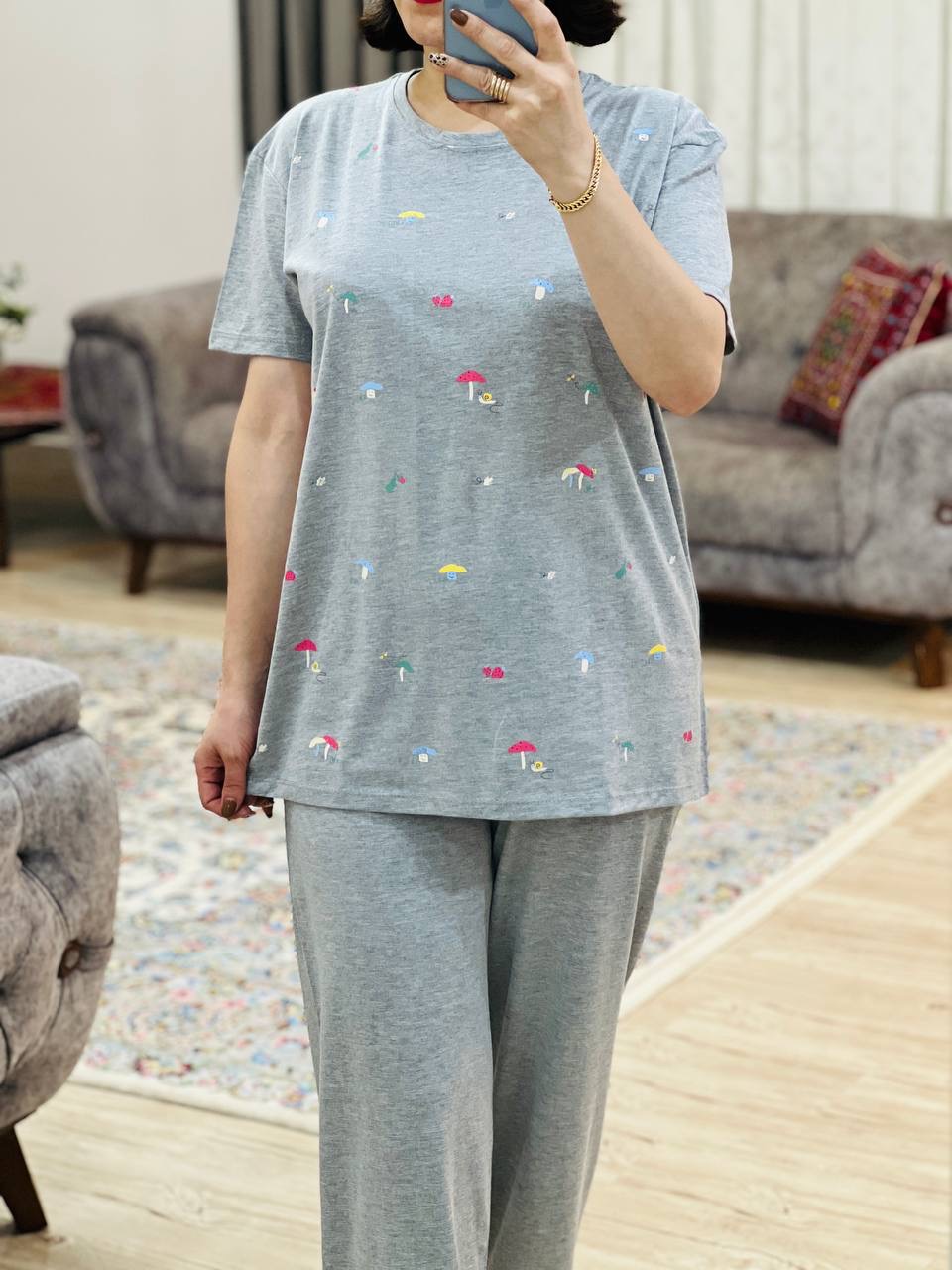 عکس محصول تیشرت و شلوار قارچ - شماره 7