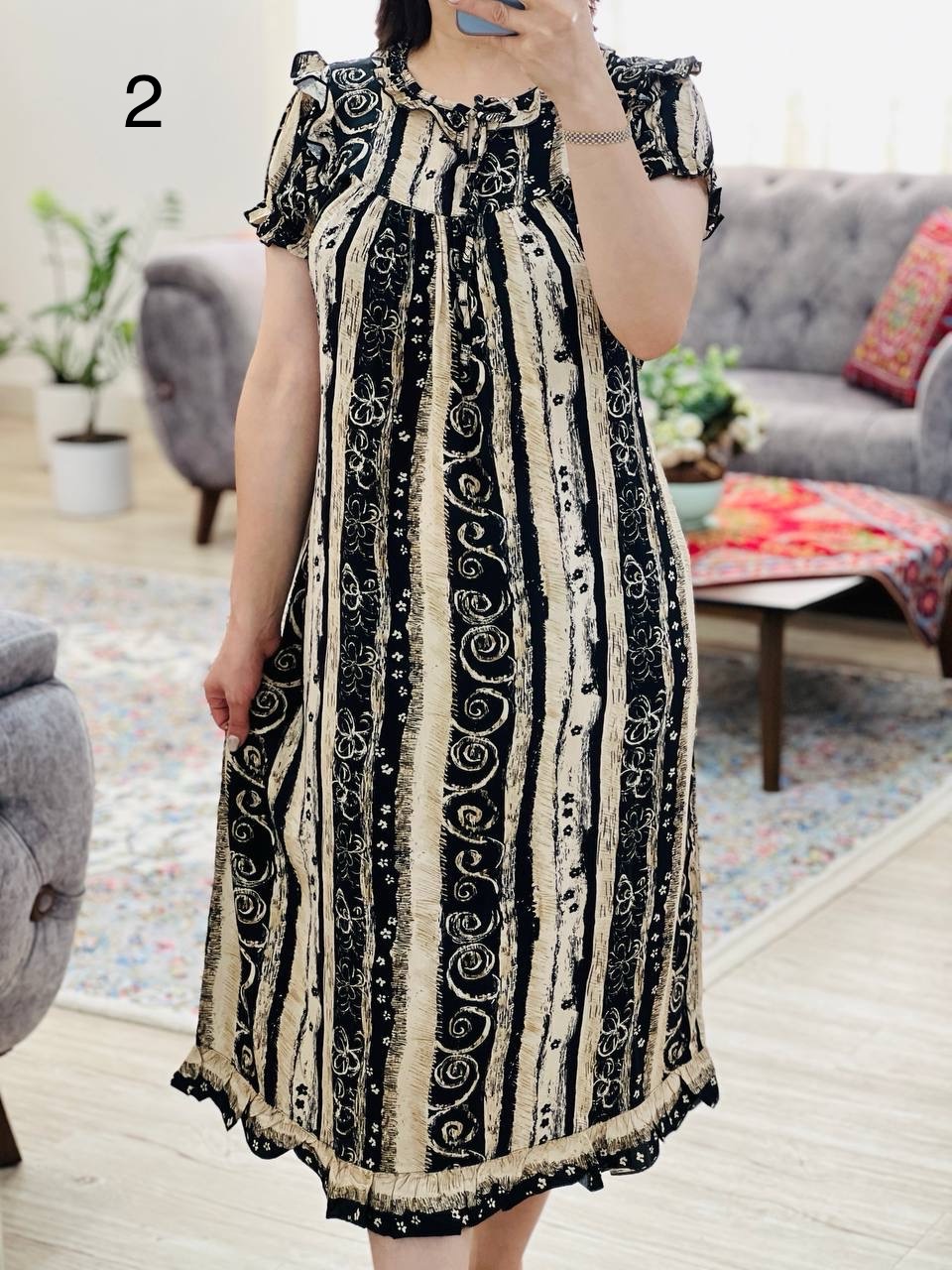 عکس محصول پیراهن غزل - شماره 2