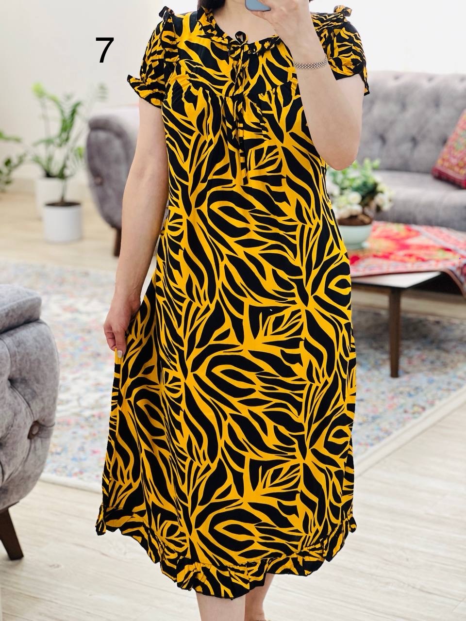 عکس محصول پیراهن غزل - شماره 7