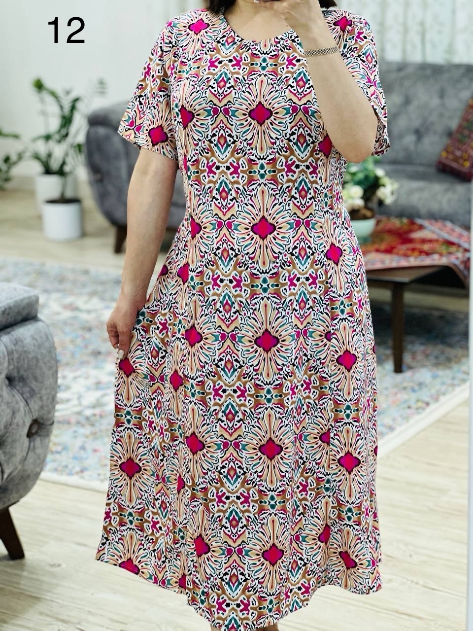 عکس محصول پیراهن حنا - شماره 12