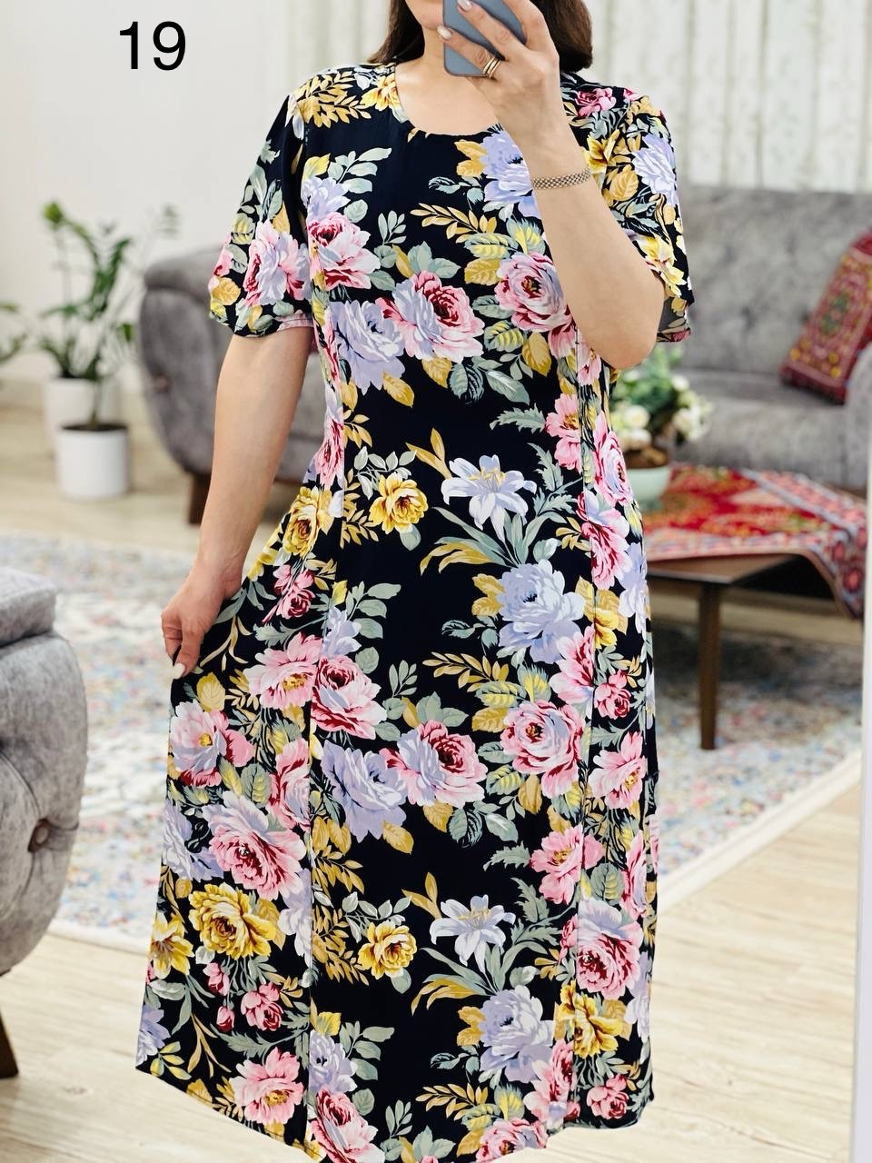 عکس محصول پیراهن حنا - شماره 19