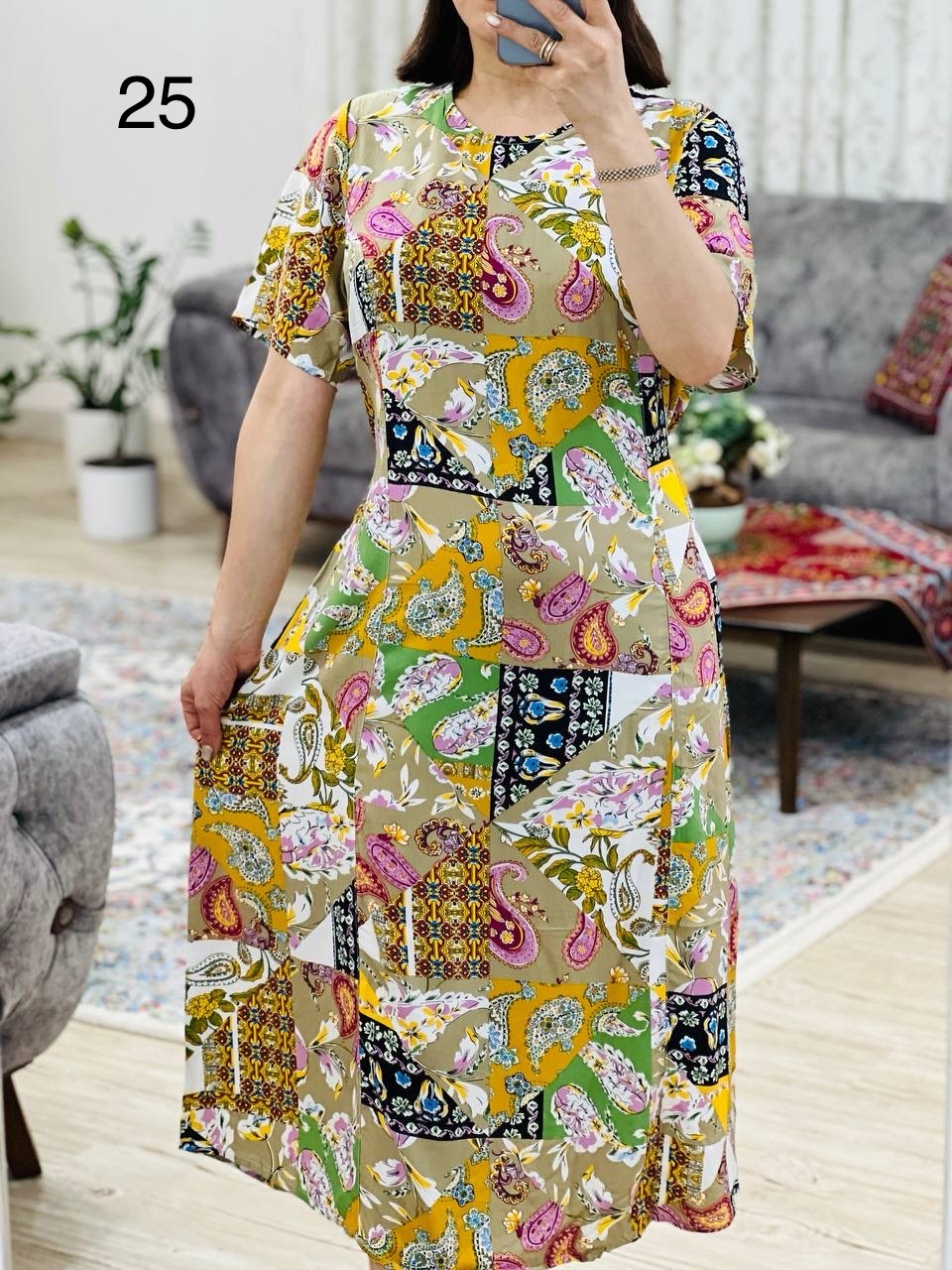 عکس محصول پیراهن حنا - شماره 25