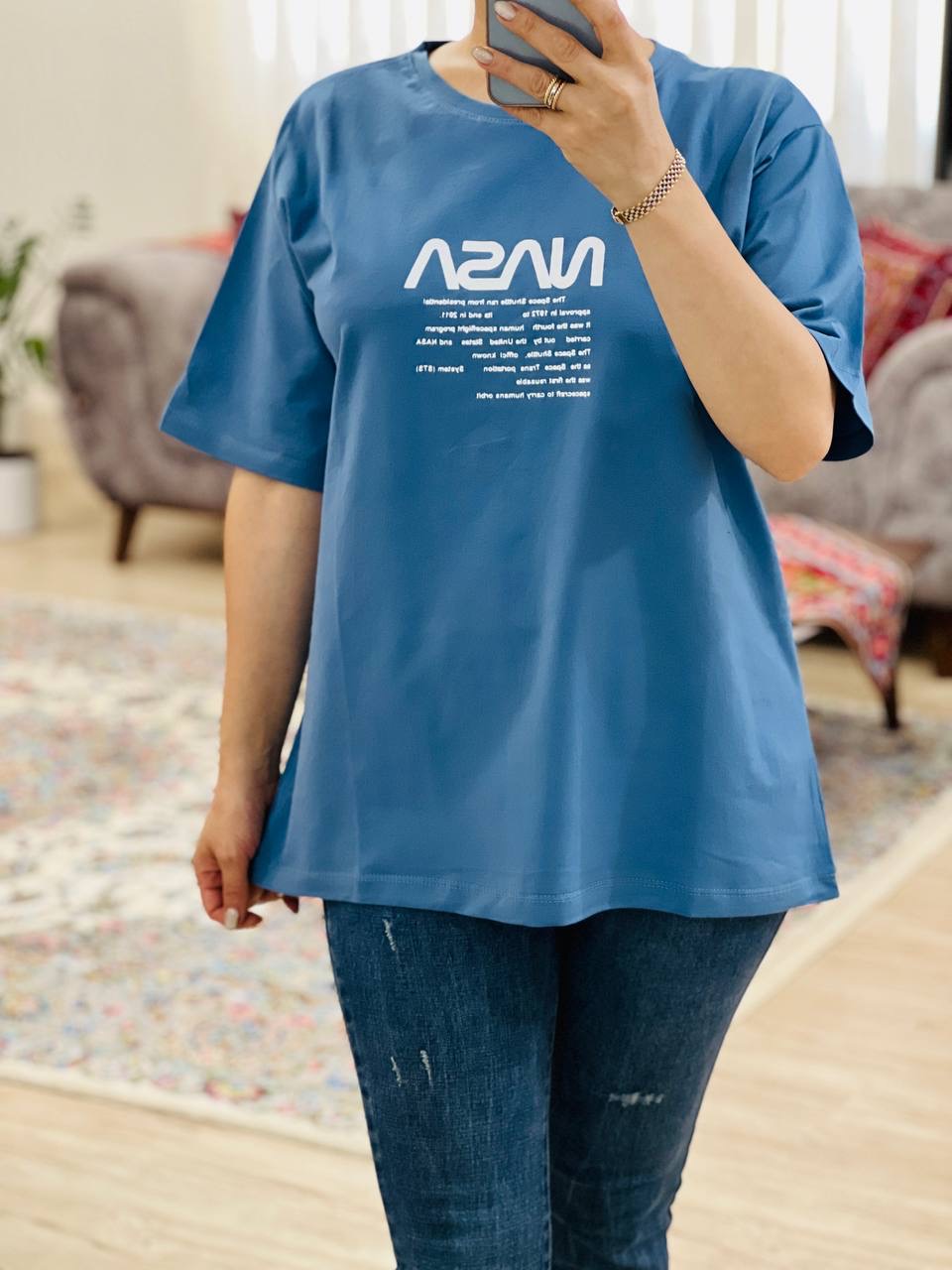 عکس محصول تیشرت  NASA - شماره 8